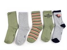 Name It light grey melange mix socks (5-pack)